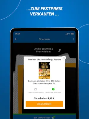 momox Bücher & mehr verkaufen android App screenshot 4